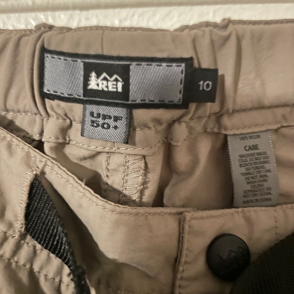 REI Sahara Convertible Cargo Pants Womens Size 10 Khaki - Picture 2 of 7